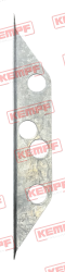 Preview: 146077 Kempf Halter f. Schaufel u. Besen, Unterteil, anschraubbar an Laufsteg